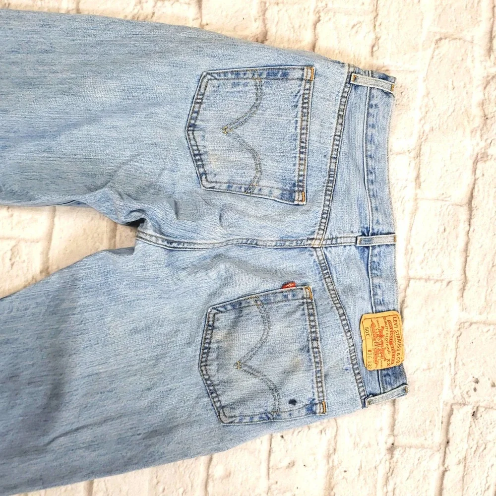 Levi's 501 Button Fly Jeans size 36